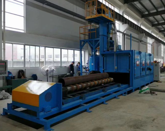 茂名喷砂机在管道除锈中的现场施工应用