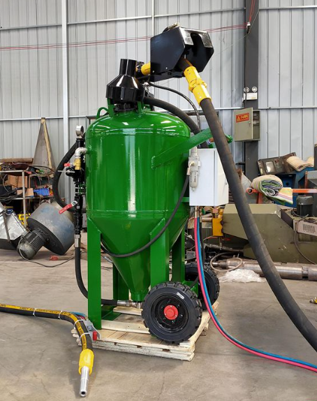 茂名移动式喷砂机 户外施工效率翻倍